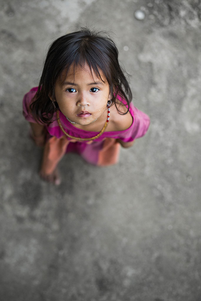 Quynh portrait photo by Réhahn - children in Vietnam 