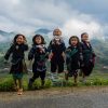 5 petits enfants Hmong photo de Réhahn à Sapa au Vietnam