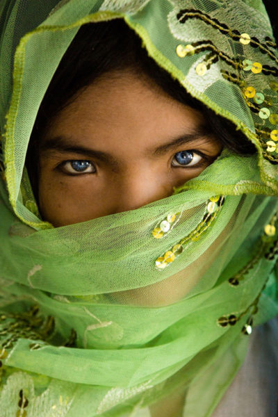 An Phuoc in Green Scarf photo by Réhahn - the Cham ethnic in Vietnam