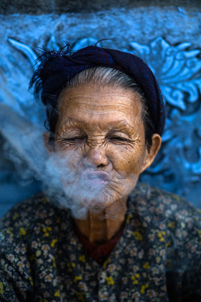 Photo portrait de Ba Sau par Réhahn à Hoi An au Vietnam