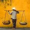 Photo d'équilibre de Réhahn - ville jaune à Hoi An au Vietnam