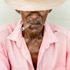 Photo portrait de Daniel par Réhahn - fumeur de cigares à Cuba