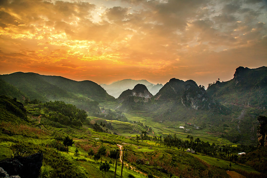 Paysage de Dong Van photographié par Réhahn à Sapa au Vietnam