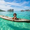 Floating photo by Réhahn - Bajau in Malaysia