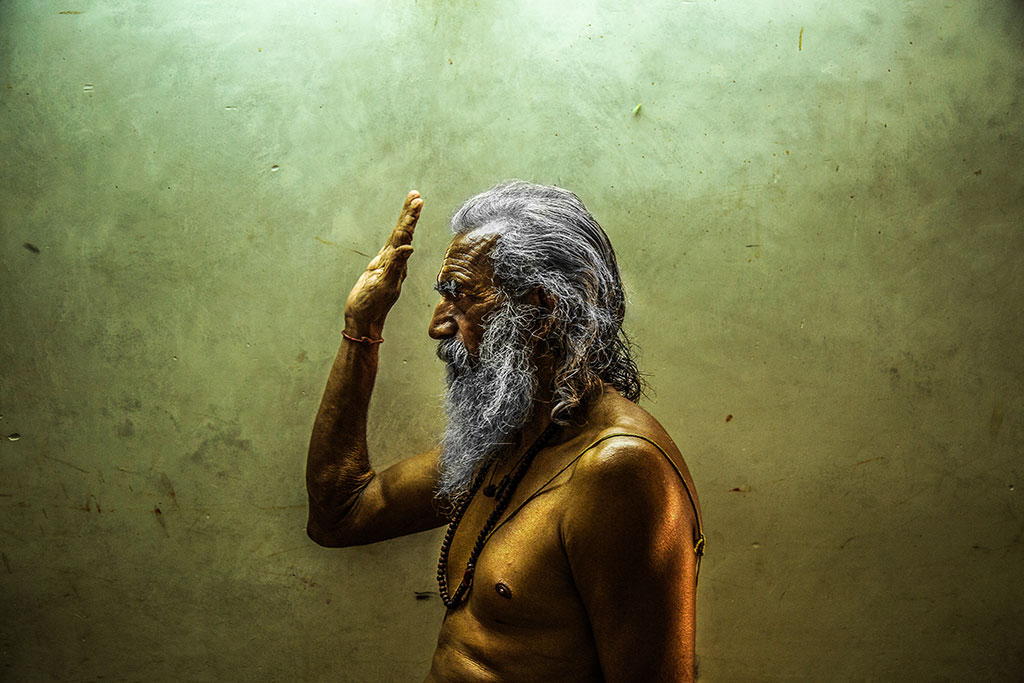 Namaste, photo de Réhahn en Inde