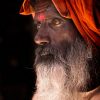 Photo de portraits de sadhu par Réhahn en Inde