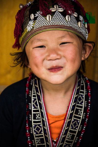Van Anh portrait photo par Réhahn - enfants à Sapa Vietnam