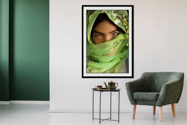 home - an phuoc in green scarf - fine art photography