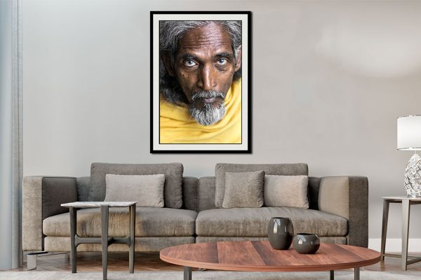 home - blue eyes of varanasi - fine art photography