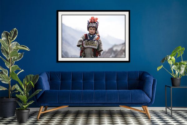 home - little boy in ladakh - fine art photography