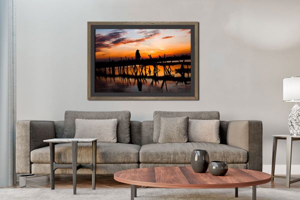 home - sunset in hoi an - fine art photography