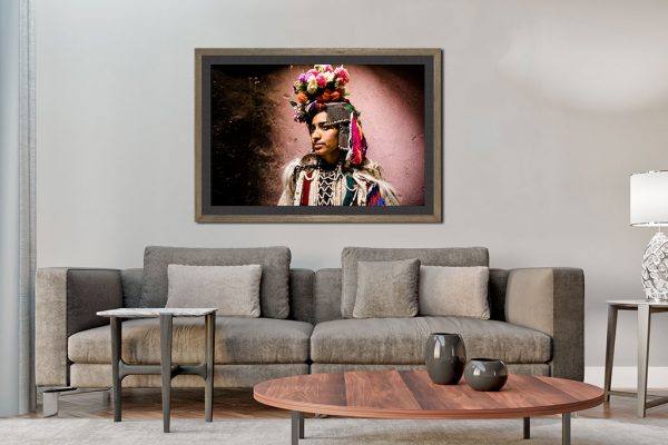 home - the girl in ladakh - fine art photography