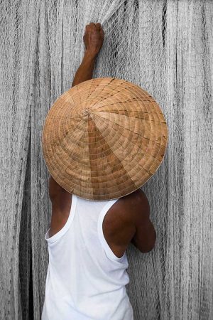 Silverlines fishing net photography in Hoi An Vietnam