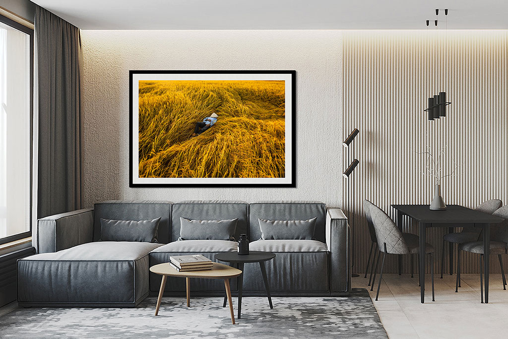Read more about the article An Inspired Interior with Yellow Fine Art