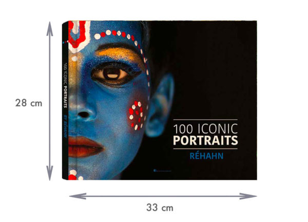 Book Cover 100 Iconic Portraits by Réhahn