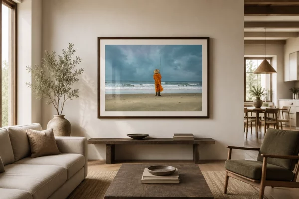 Resilience print shown in a clean interior setting